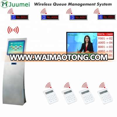 Multifunction Touch screen bank waiting in line machine