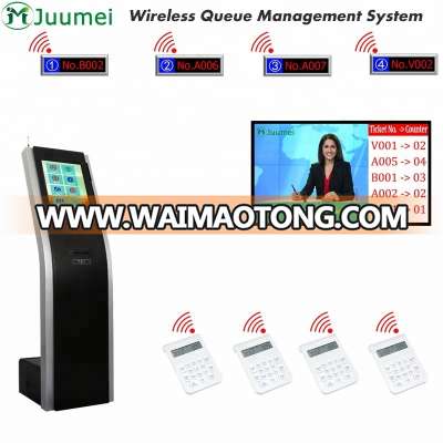 Automatic Multi-Language Queue Management System China with strong WiFi network